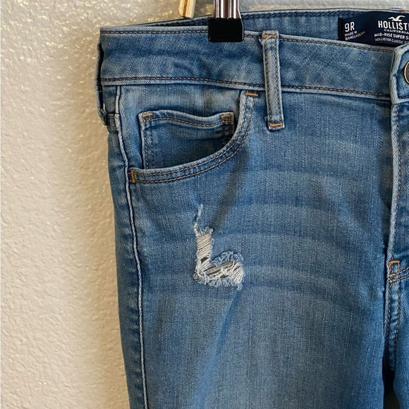 Hollister Mid-Rise Super Skinny Jeans Size W 29 L 30 - Picture 2 of 12